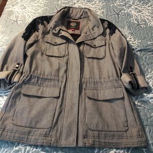 Vince camuto appliqué jacket